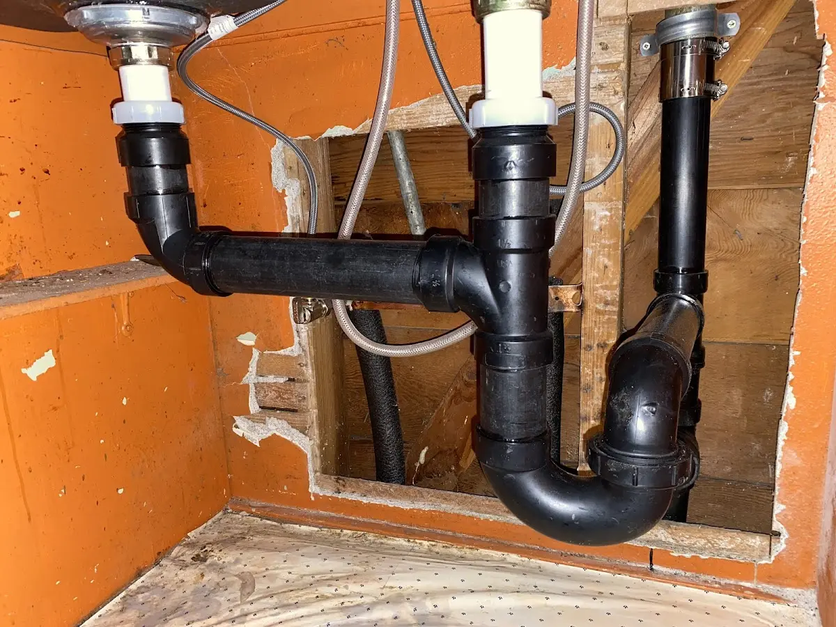 Professional Repiping Services equipment and tools on the job in Taymouth